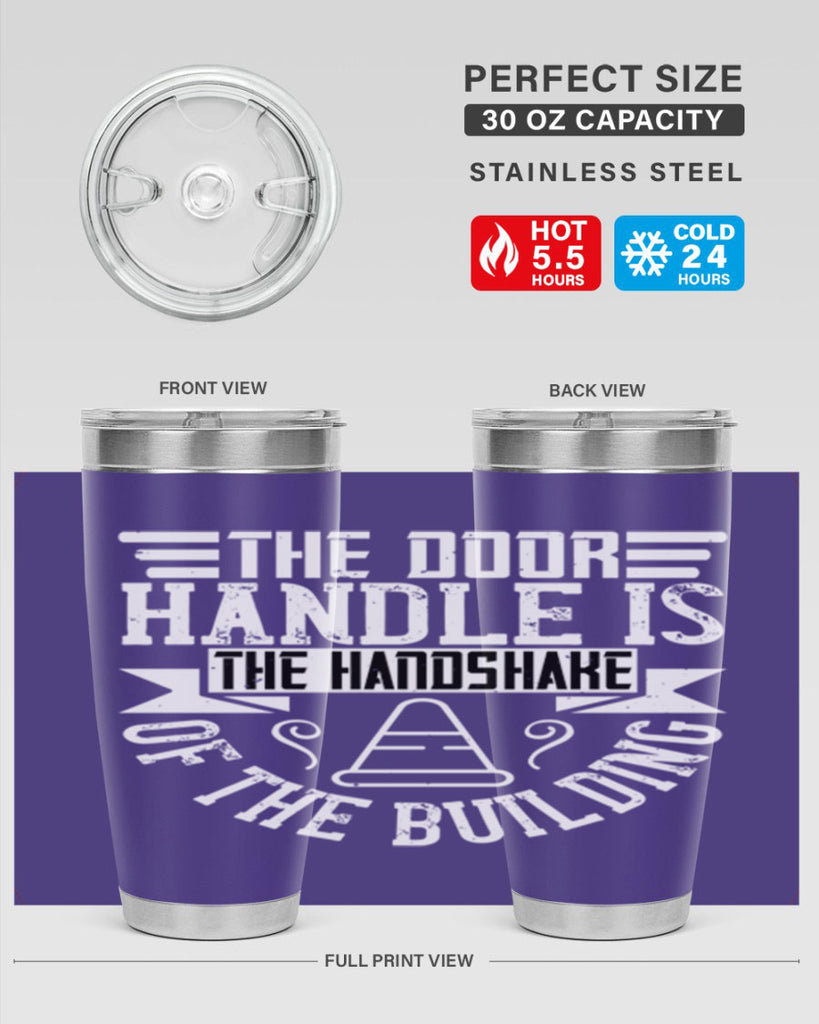 The door handle is the handshake of the building Style 14#- architect- tumbler