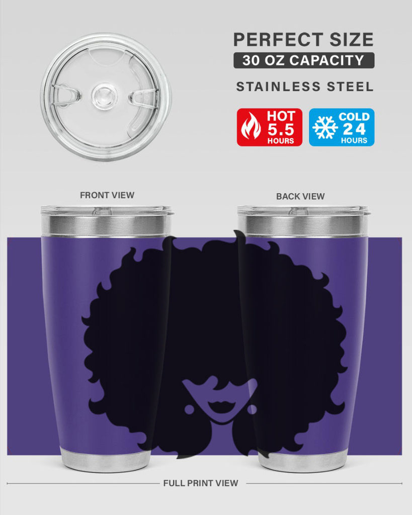 afro woman 69#- women-girls- Tumbler
