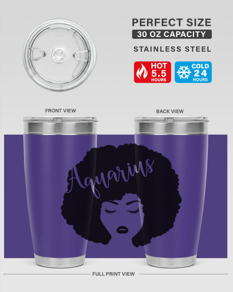aquarius62#- women-girls- Tumbler