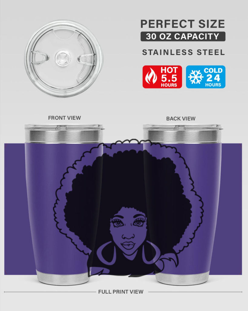 black women - queen 60#- women-girls- Tumbler