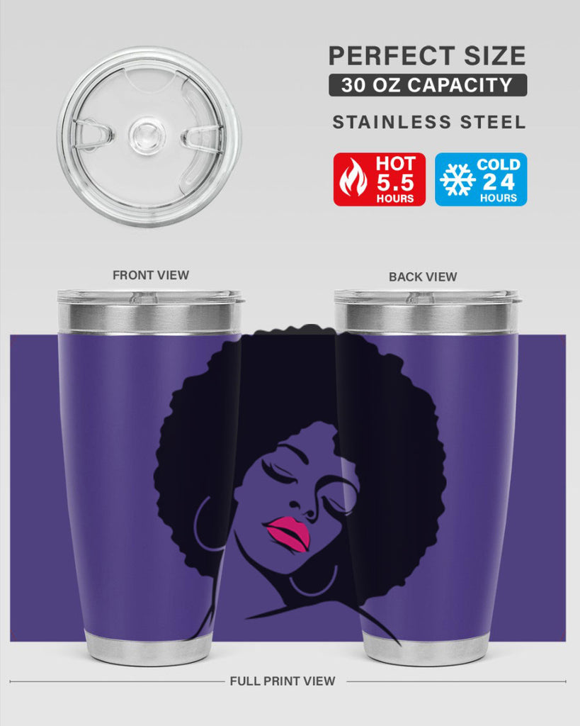 black women - queen 68#- women-girls- Tumbler