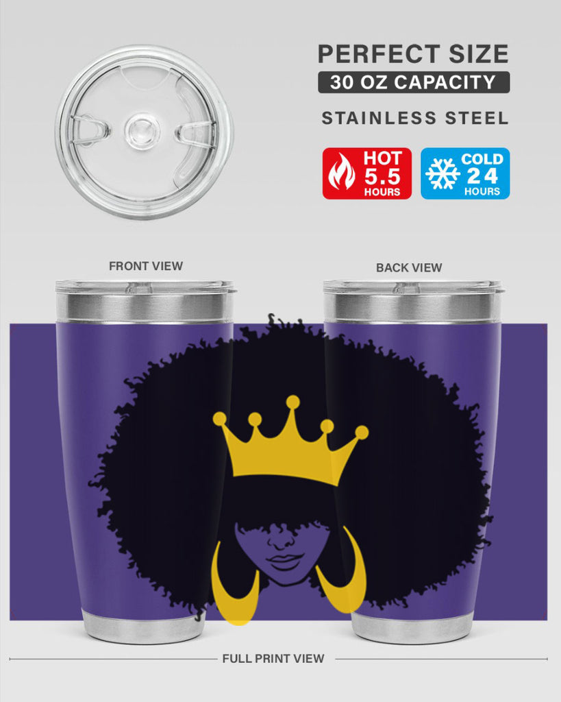 black women - queen 71#- women-girls- Tumbler