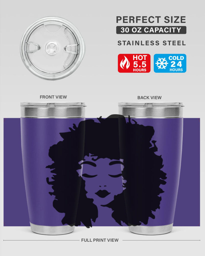 black women - queen 72#- women-girls- Tumbler