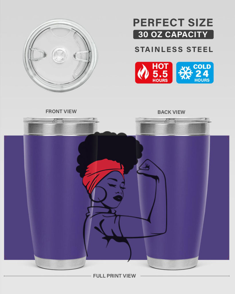 black women - queen 78#- women-girls- Tumbler