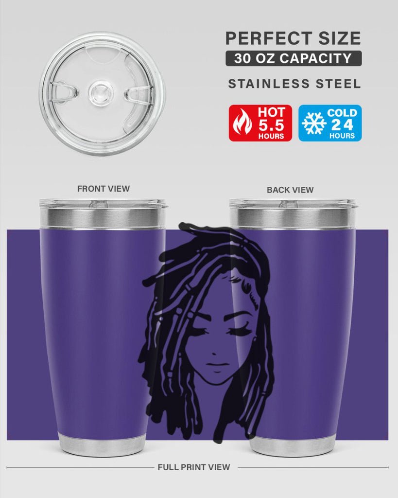 black women - queen 7#- women-girls- Tumbler