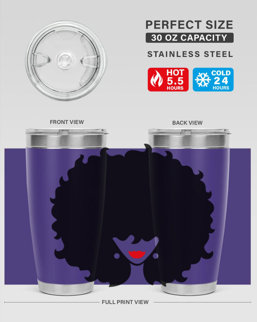 black women - queen 82#- women-girls- Tumbler