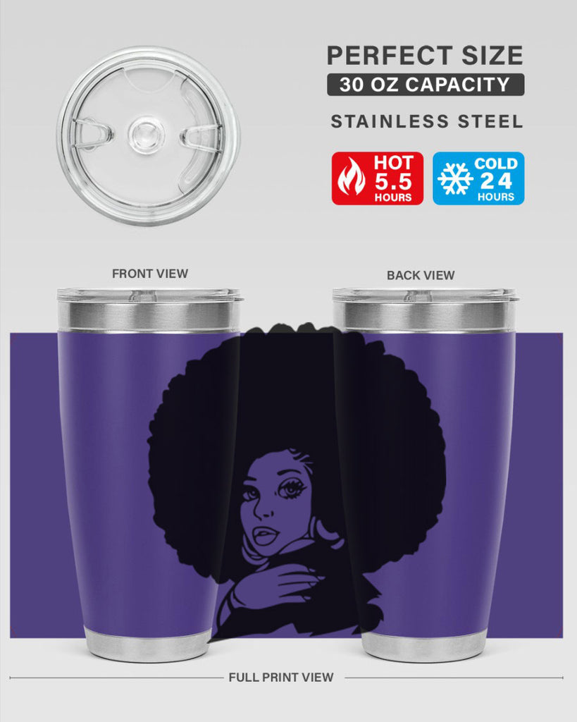 black women - queen 9#- women-girls- Tumbler