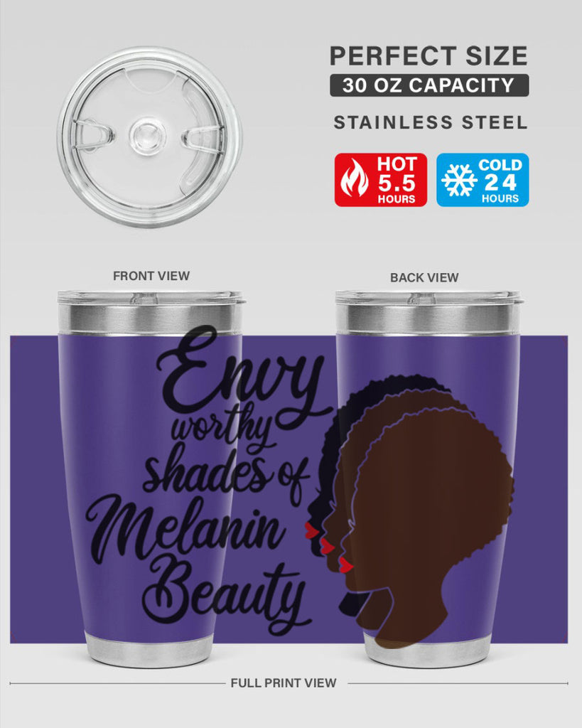 envy worth shades of melanin Style 39#- women-girls- Tumbler