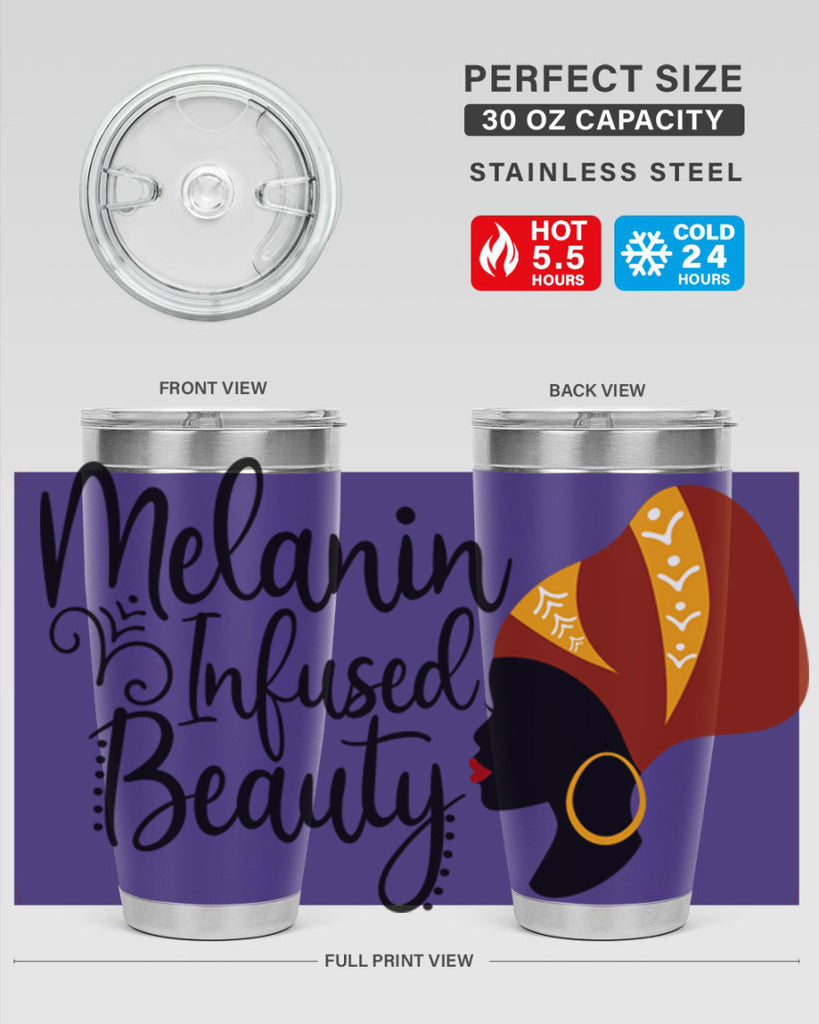 melanin infused beauty Style 20#- women-girls- Tumbler