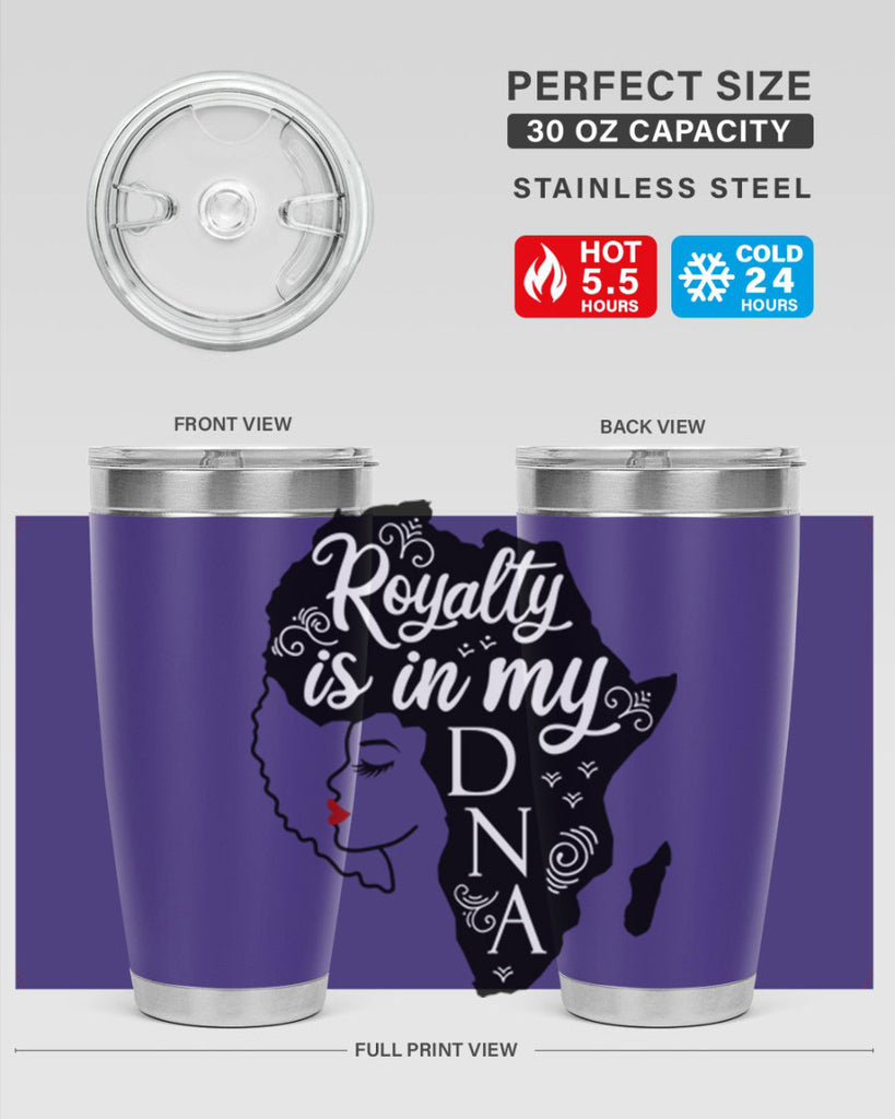 royalty is in my dna Style 10#- women-girls- Tumbler