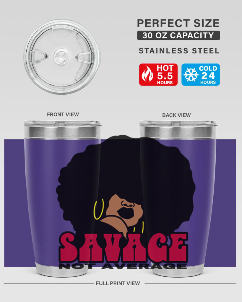 savage not average 1#- women-girls- Tumbler