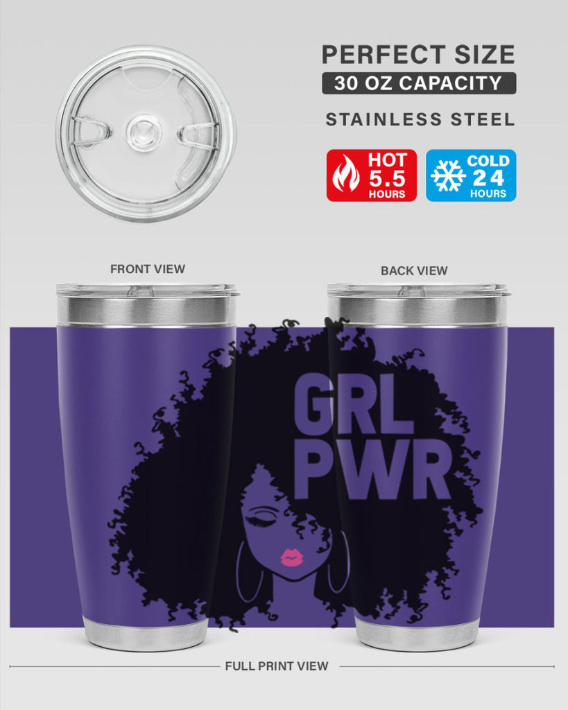 woman face grlpwr 1#- women-girls- Tumbler