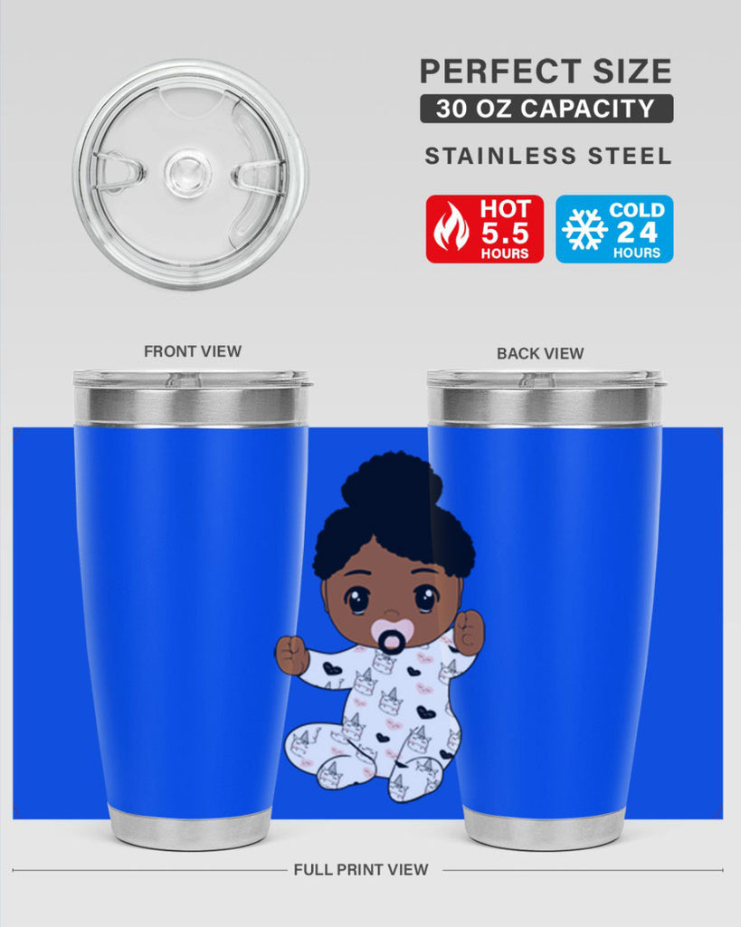 Black baby style 5#- women-girls- Tumbler
