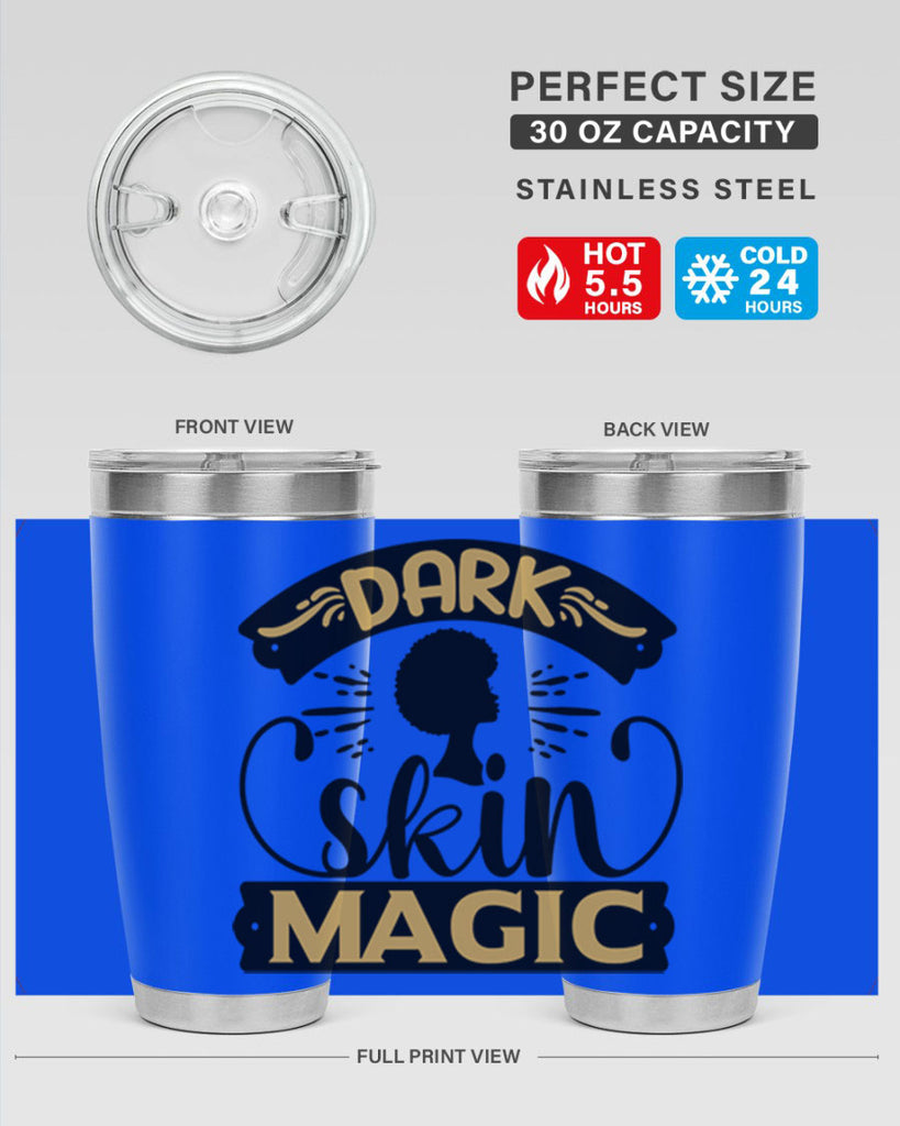 Dark skin magic Style 42#- women-girls- Tumbler