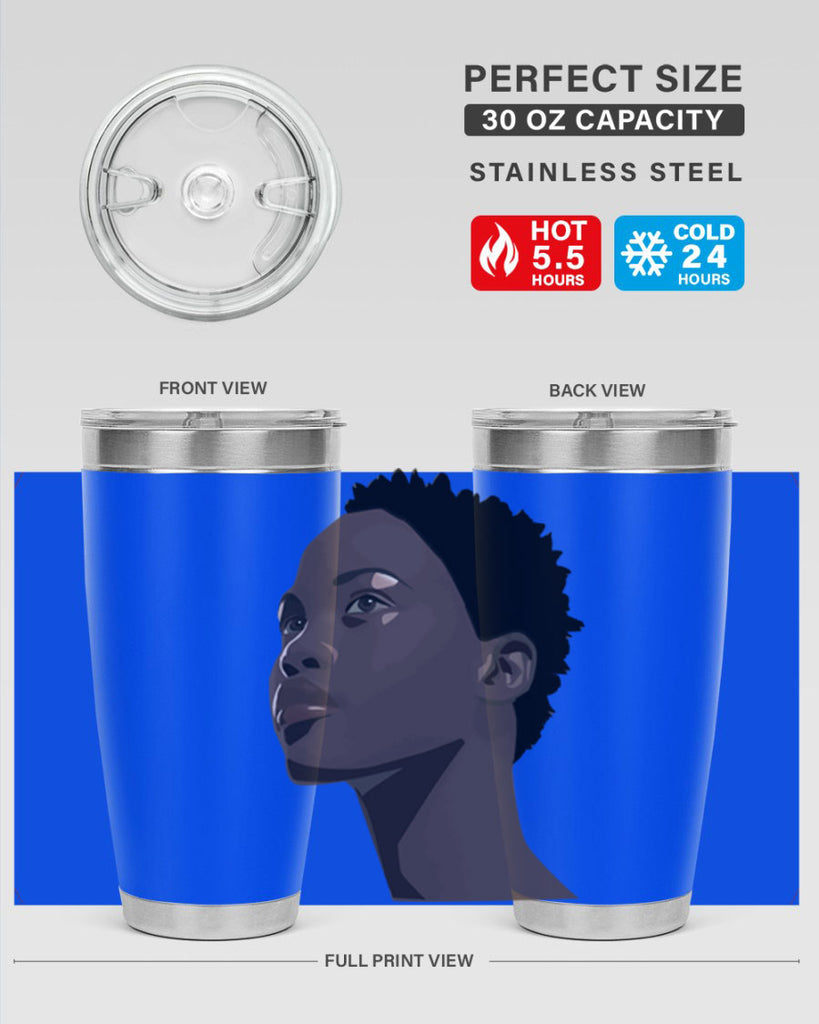 african woman portrait 88#- women-girls- Tumbler