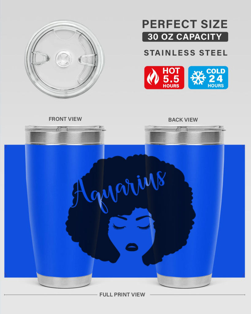 aquarius62#- women-girls- Tumbler