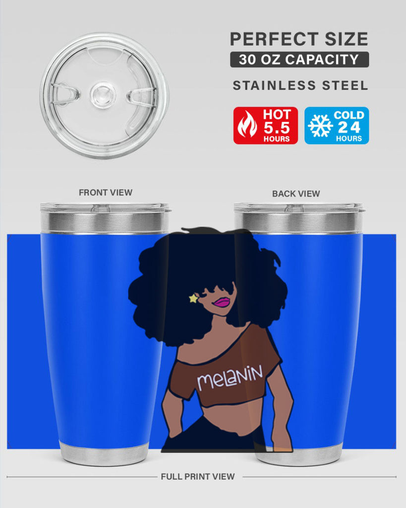 black girl melanin 18#- women-girls- Tumbler
