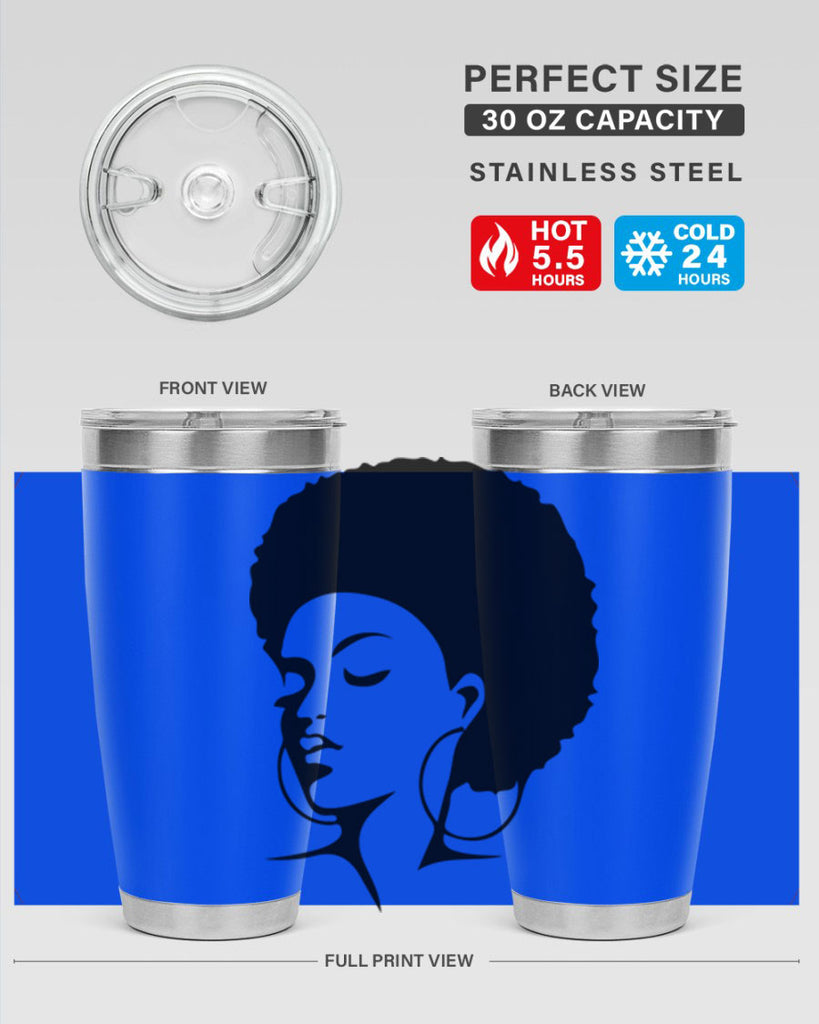 black women - queen 19#- women-girls- Tumbler
