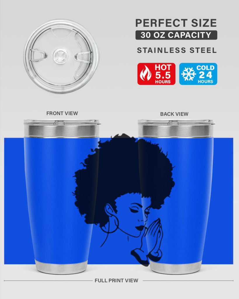 black women - queen 22#- women-girls- Tumbler