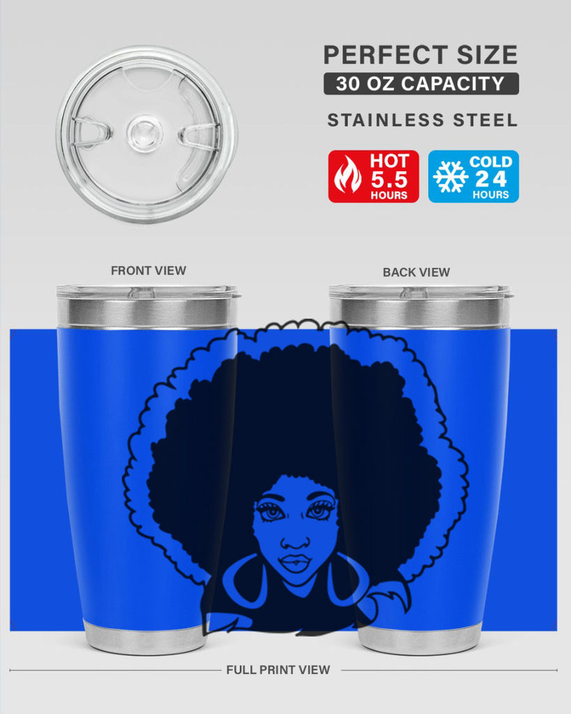 black women - queen 60#- women-girls- Tumbler