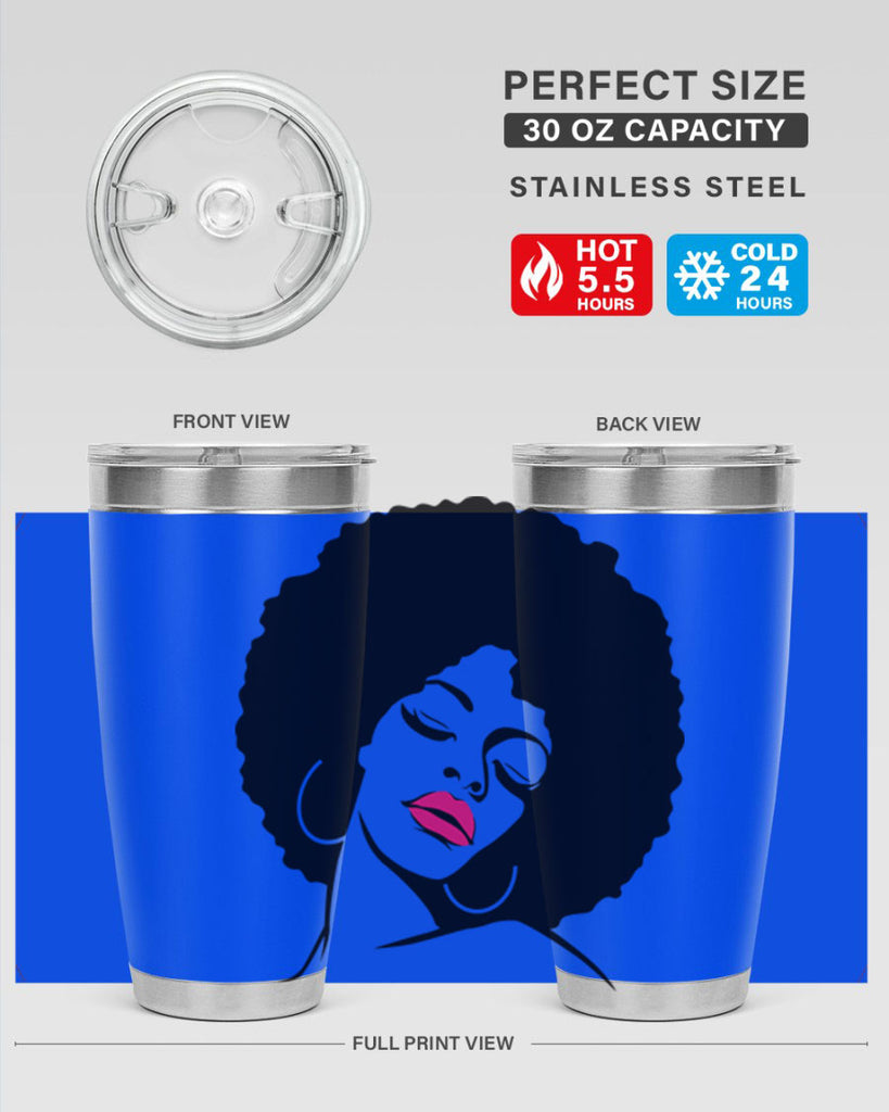 black women - queen 68#- women-girls- Tumbler
