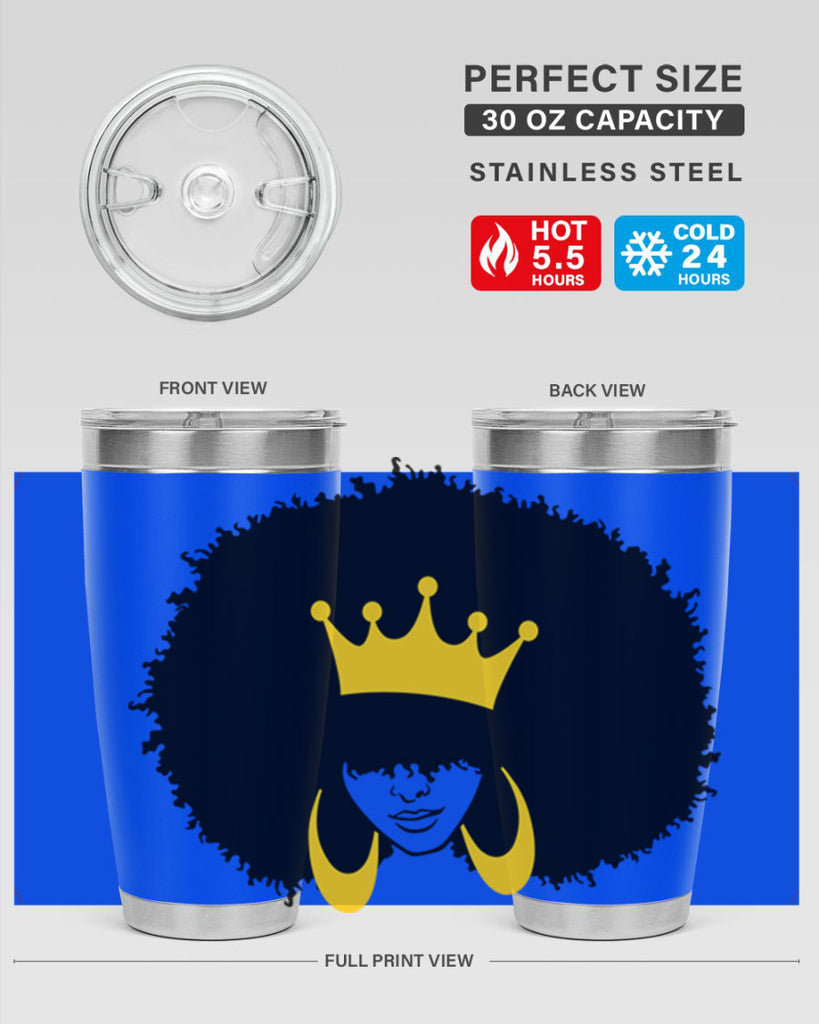 black women - queen 71#- women-girls- Tumbler
