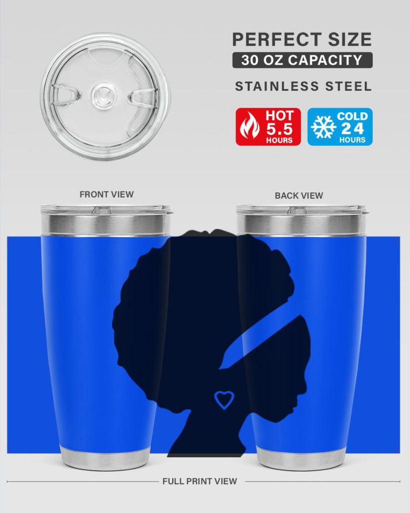 black women - queen 85#- women-girls- Tumbler