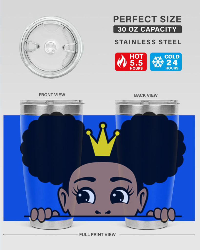 crown afro puffs 51#- women-girls- Tumbler