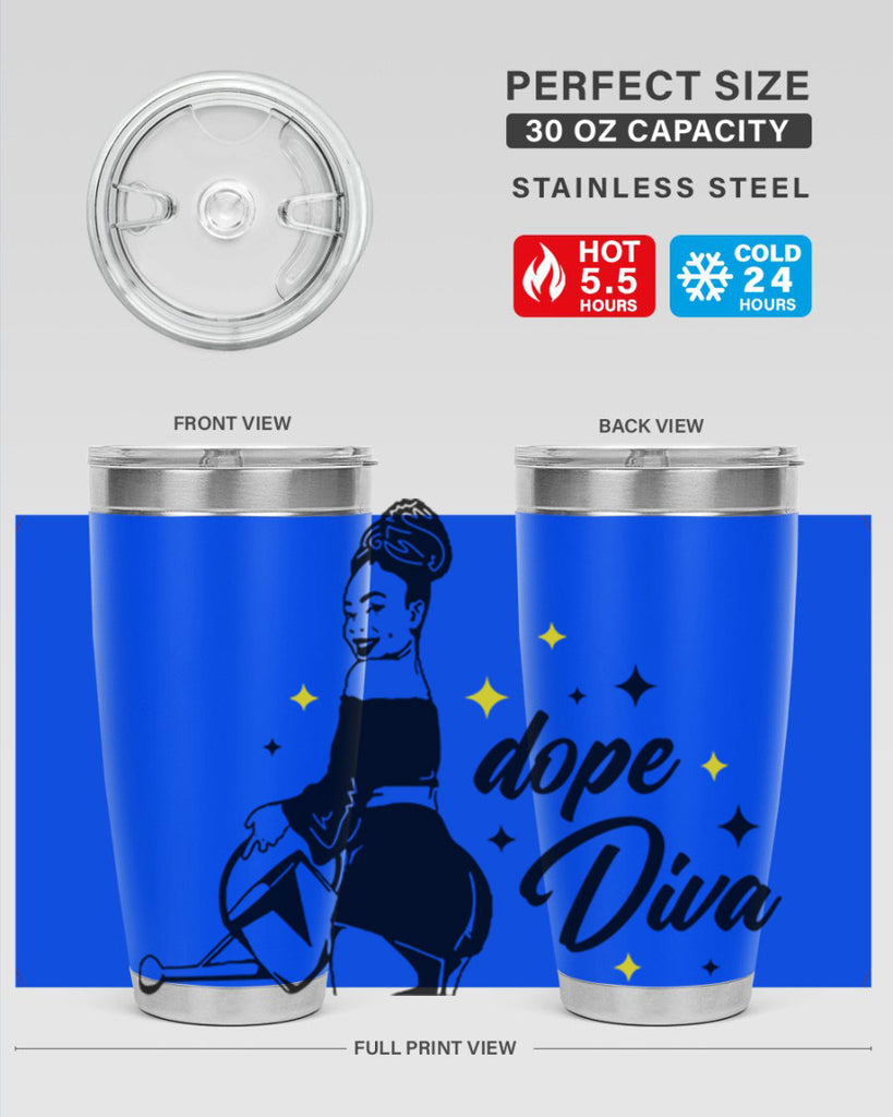 dope diva 4#- women-girls- Tumbler