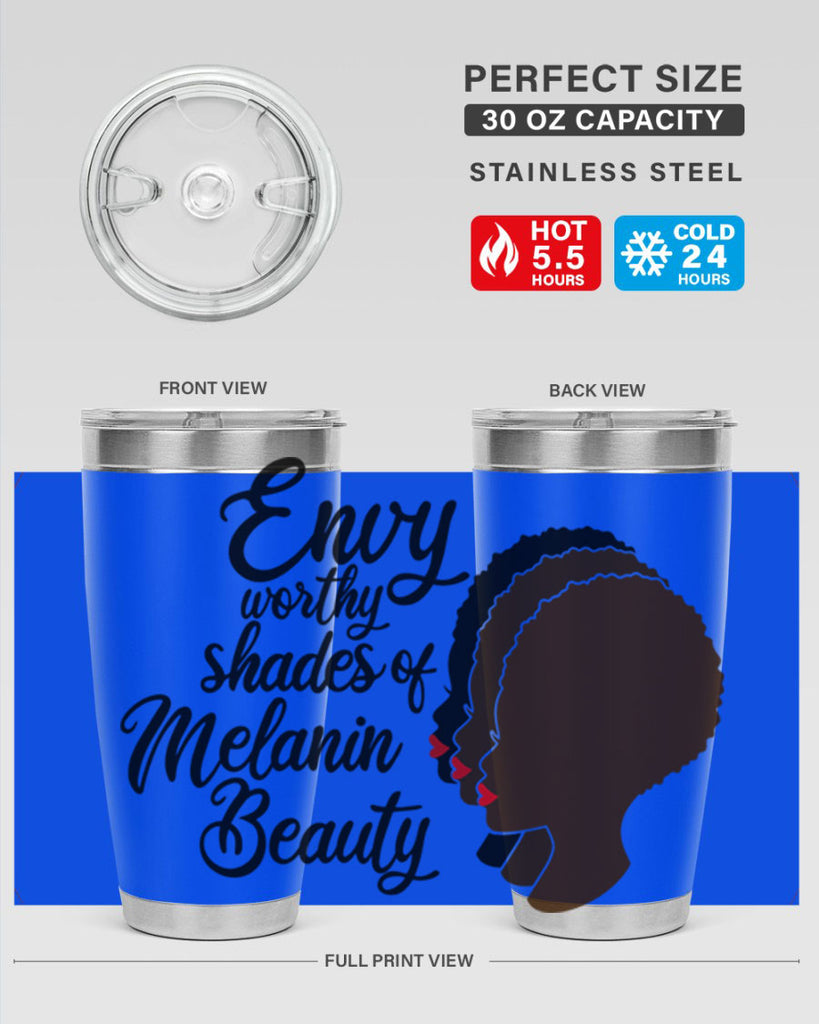 envy worth shades of melanin Style 39#- women-girls- Tumbler