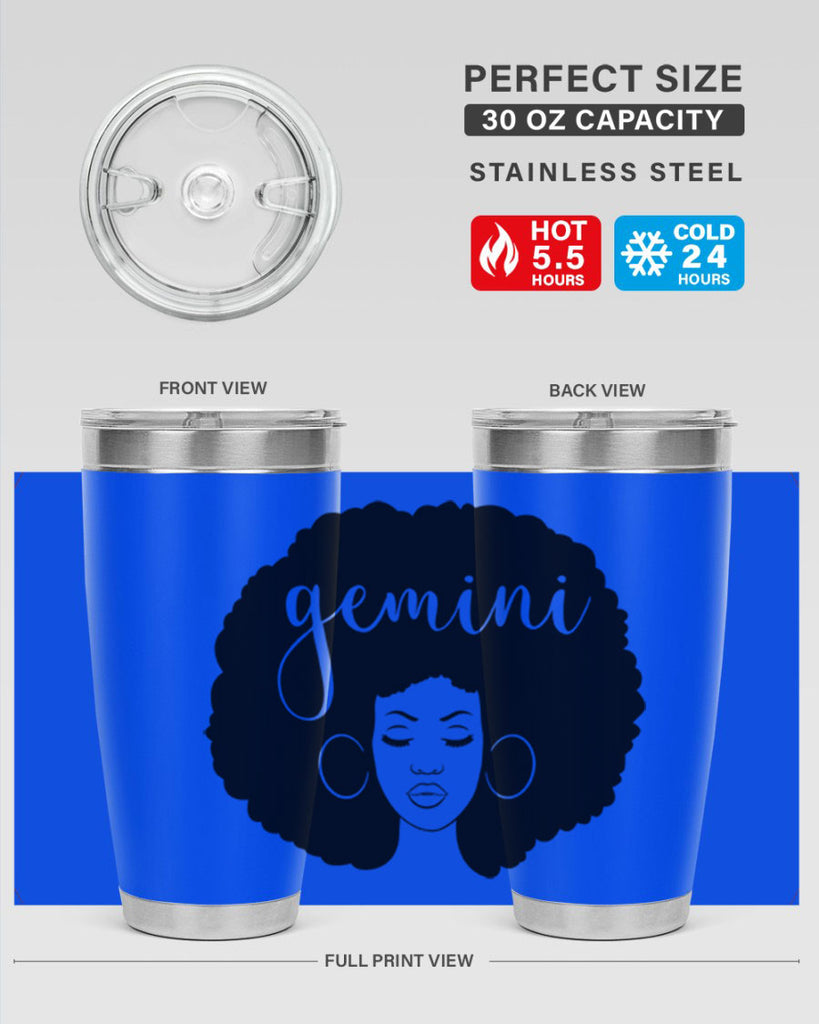 gemini girl 36#- women-girls- Tumbler
