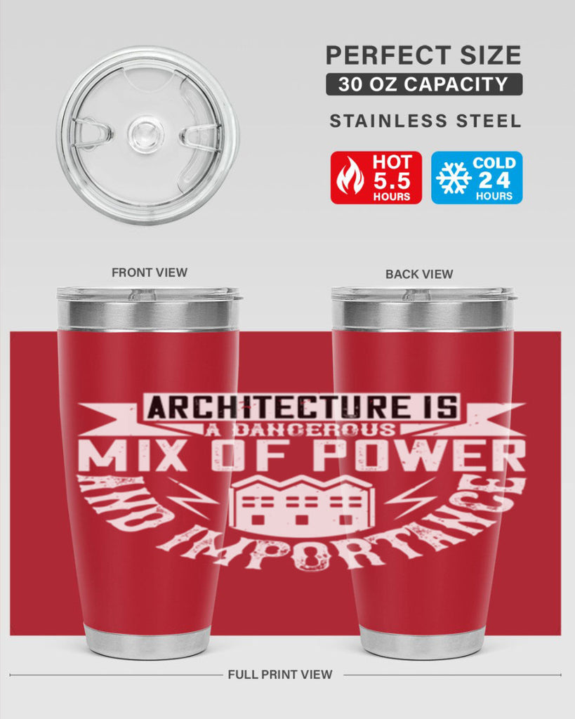 Architecture is a dangerous mix of power and importance Style 2#- architect- tumbler