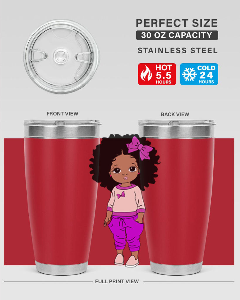 Black girl style 10#- women-girls- Tumbler