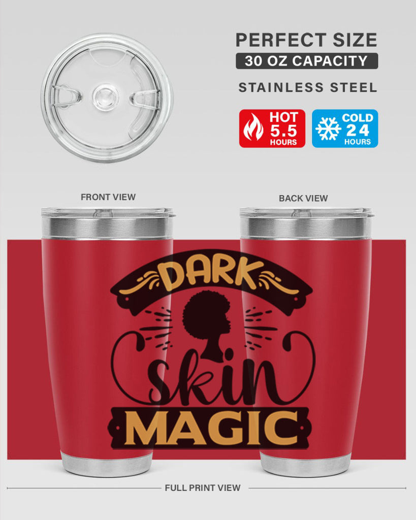 Dark skin magic Style 42#- women-girls- Tumbler