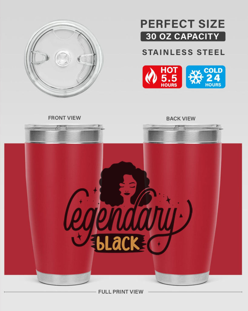 Legendary black Style 27#- women-girls- Tumbler