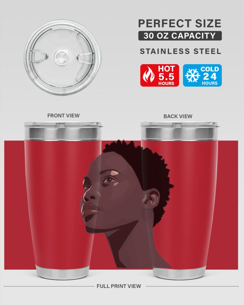 african woman portrait 88#- women-girls- Tumbler