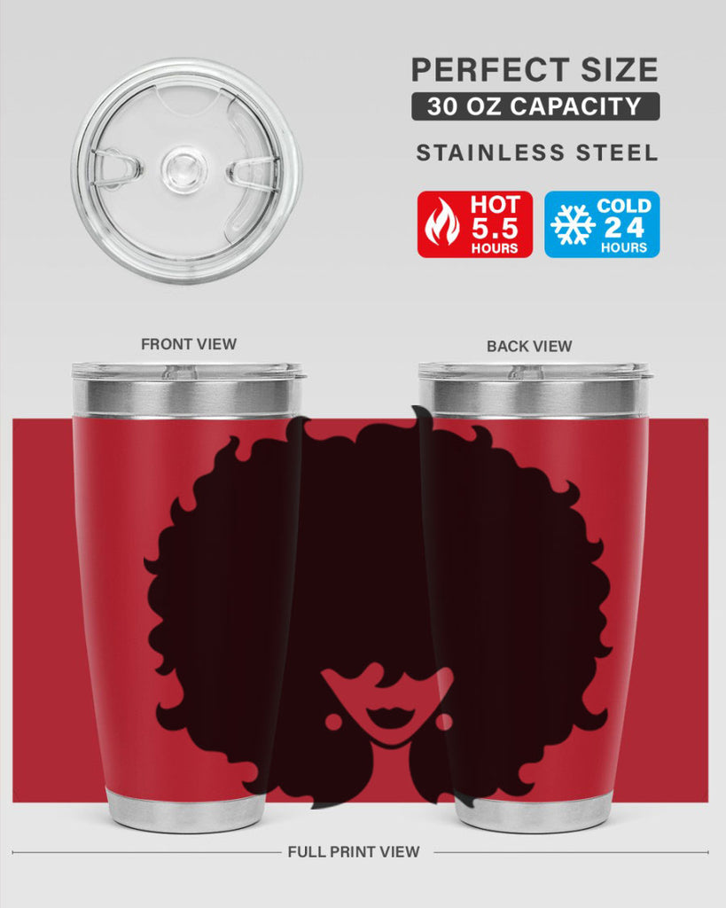 afro woman 69#- women-girls- Tumbler