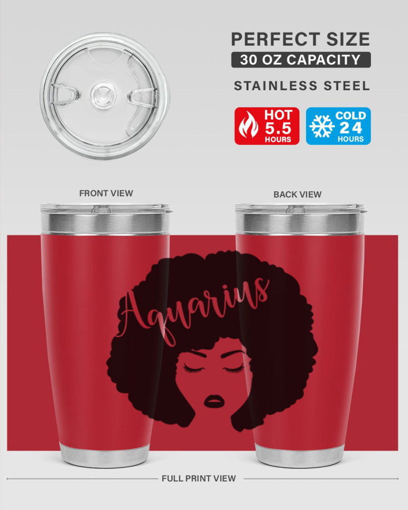 aquarius62#- women-girls- Tumbler