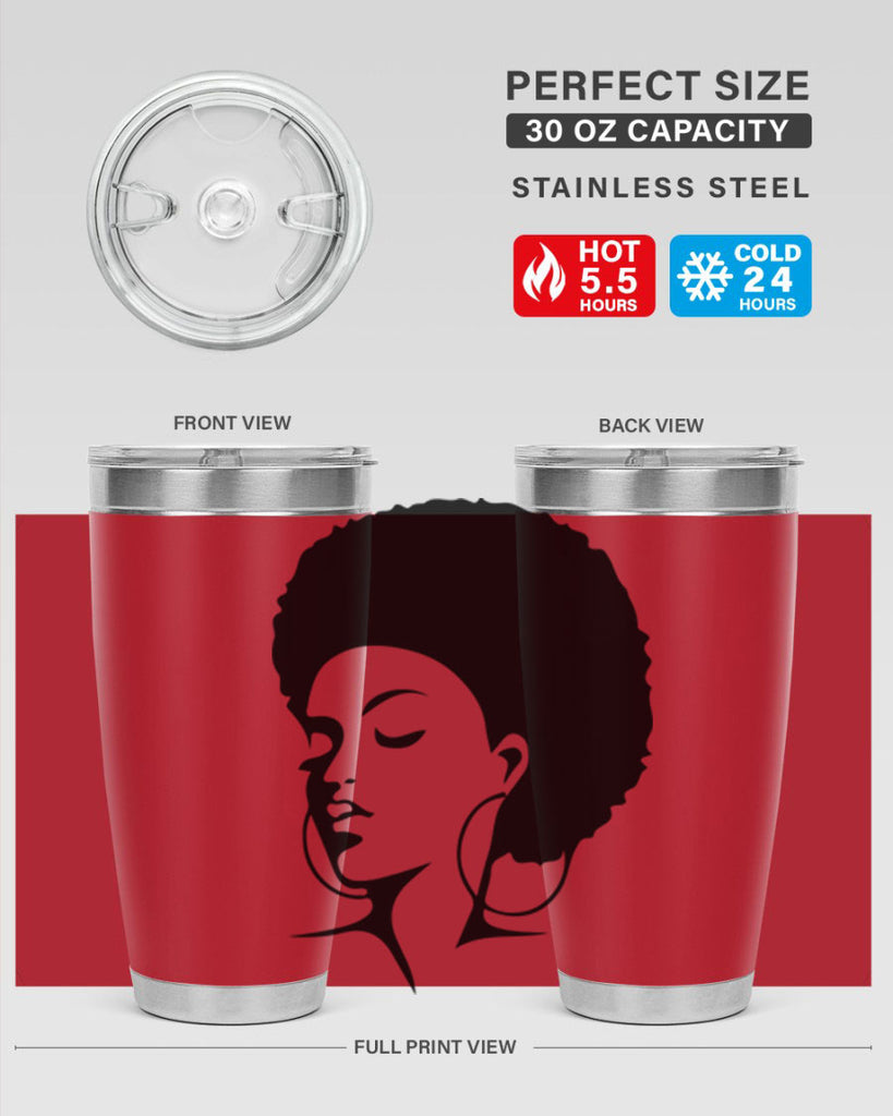 black women - queen 19#- women-girls- Tumbler