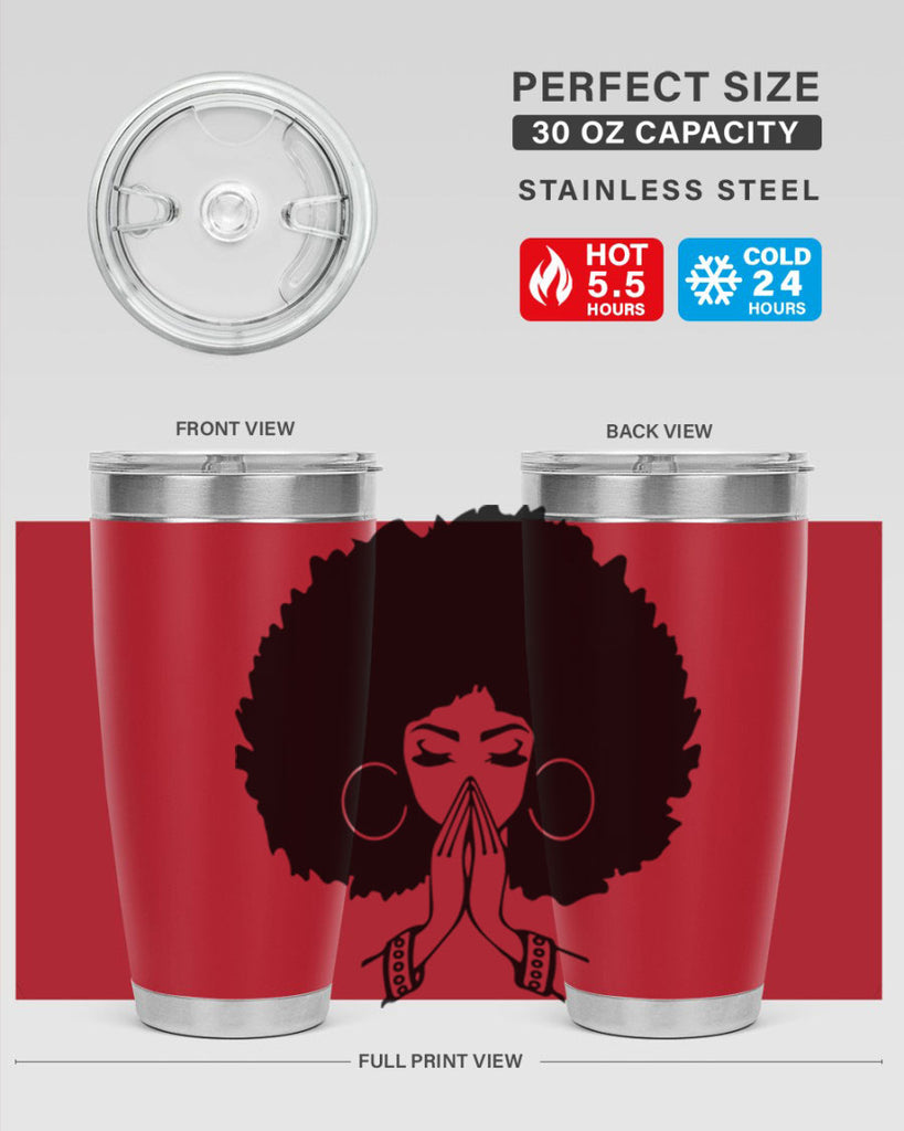 black women - queen 21#- women-girls- Tumbler