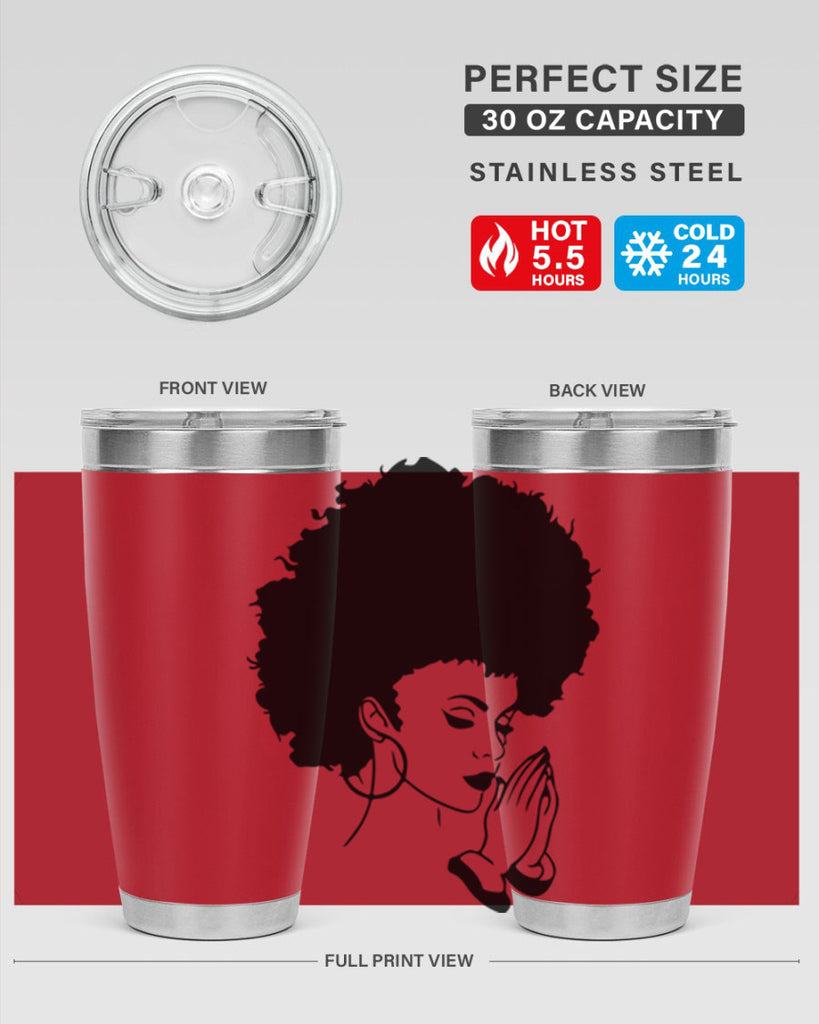 black women - queen 22#- women-girls- Tumbler