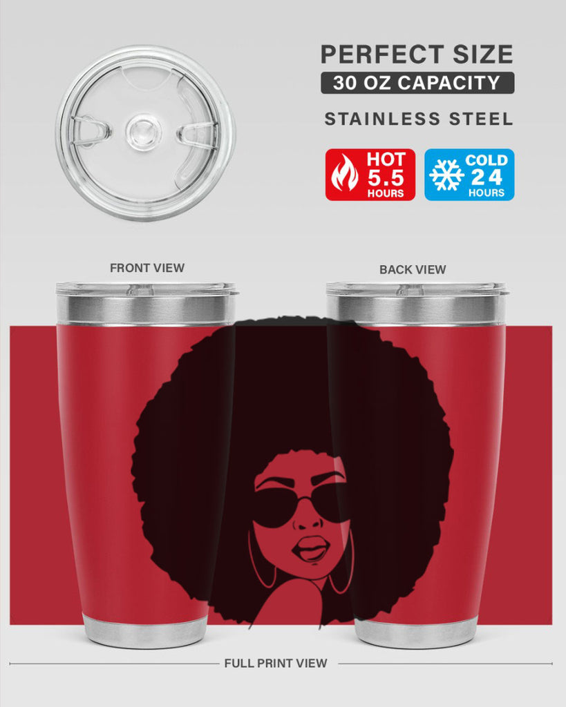 black women - queen 46#- women-girls- Tumbler