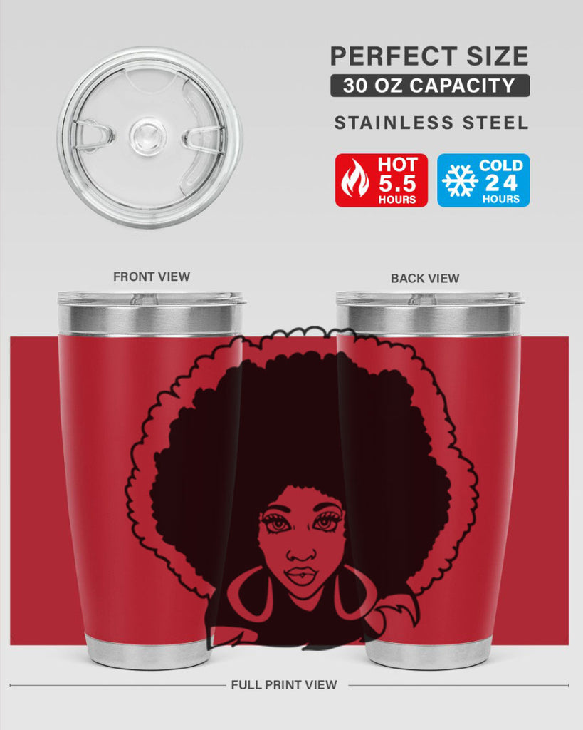 black women - queen 60#- women-girls- Tumbler