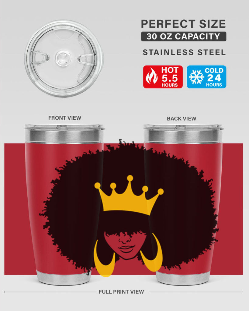 black women - queen 71#- women-girls- Tumbler