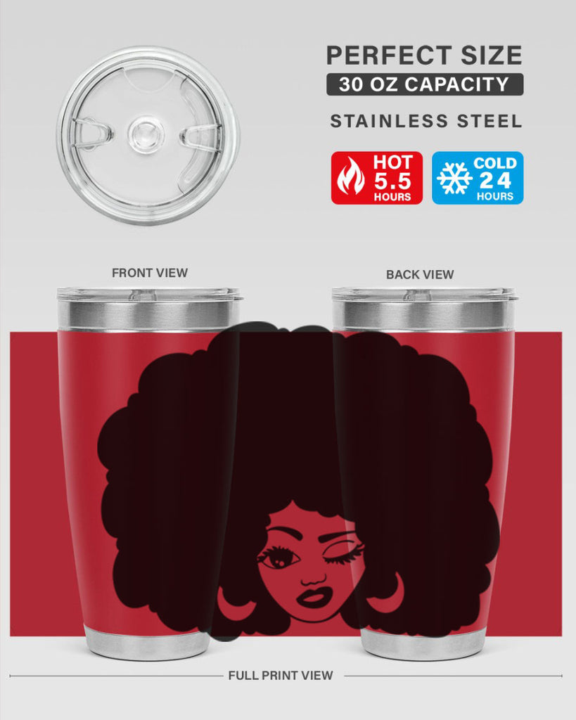 black women - queen 73#- women-girls- Tumbler