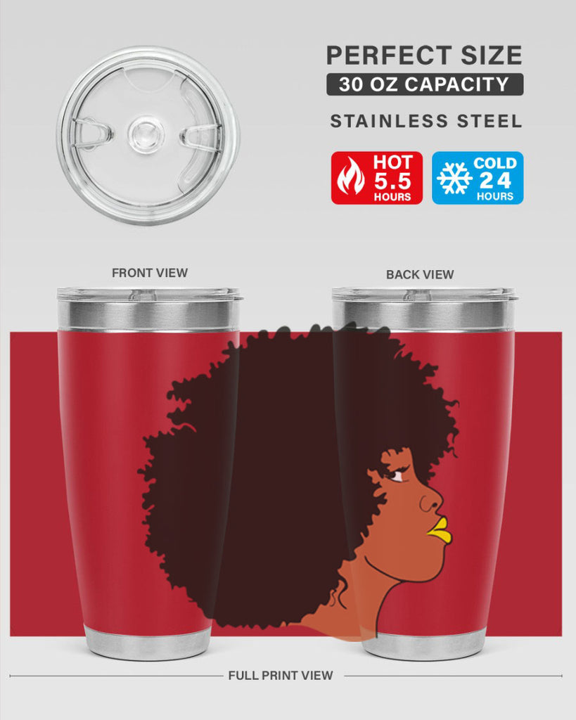 black women - queen 75#- women-girls- Tumbler