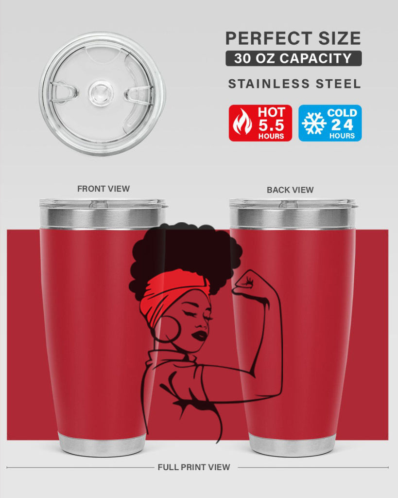 black women - queen 78#- women-girls- Tumbler