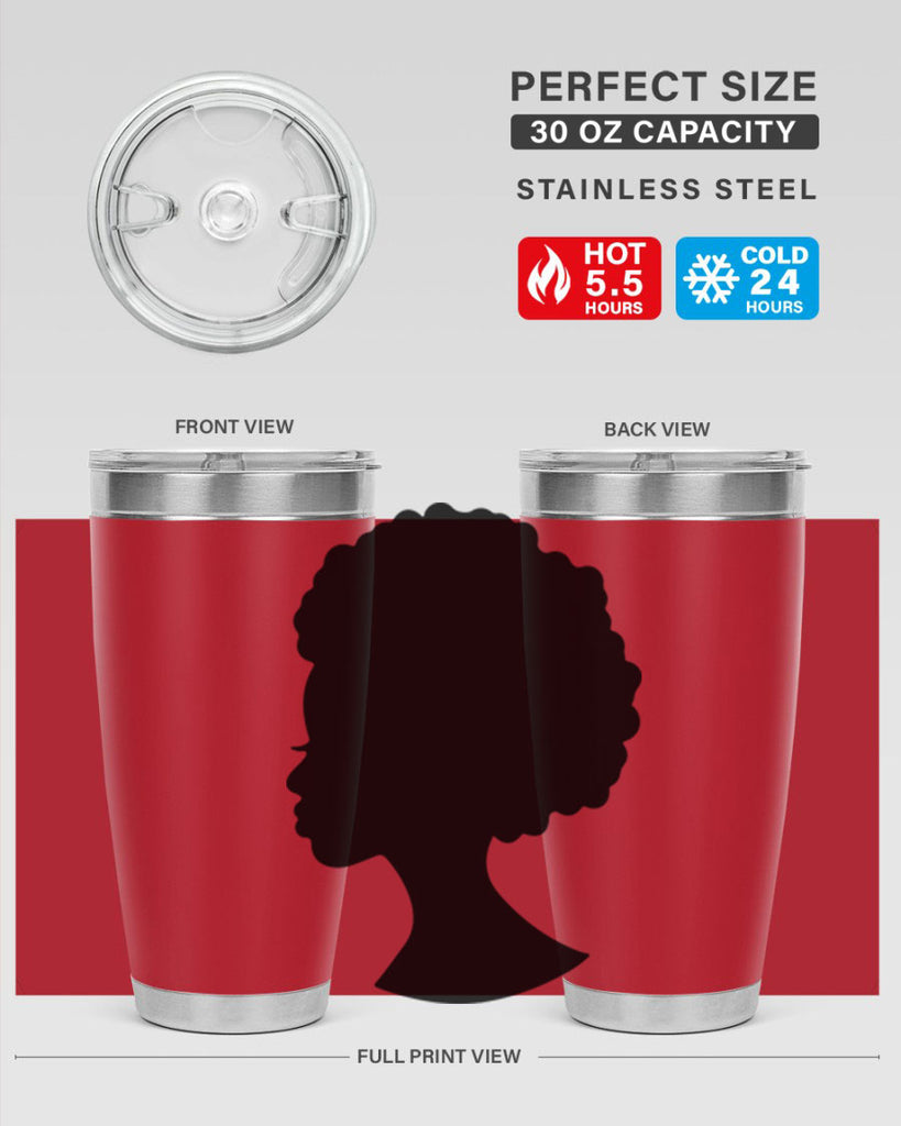 black women - queen 84#- women-girls- Tumbler