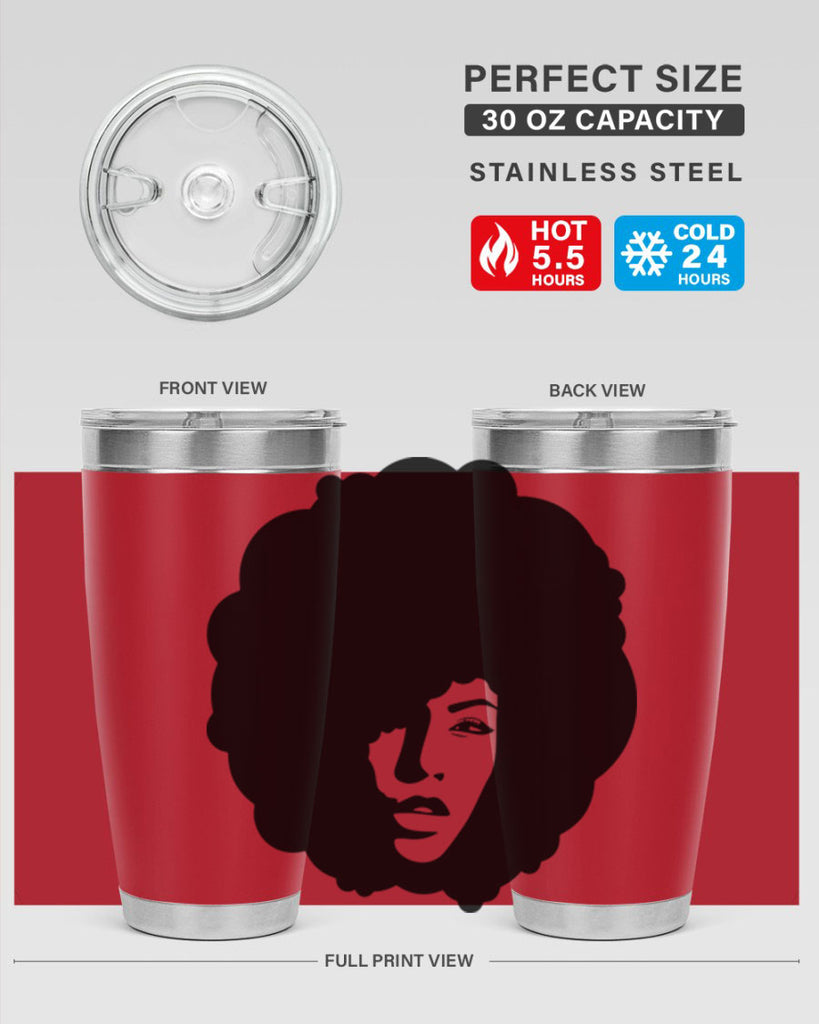black women - queen 86#- women-girls- Tumbler