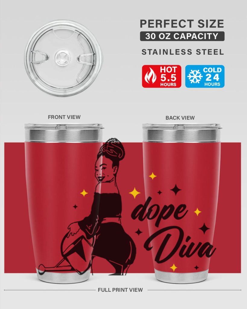 dope diva 4#- women-girls- Tumbler